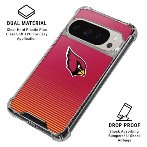 NFL Arizona Cardinals Breakaway Pixel 9/9 Pro Clear Case